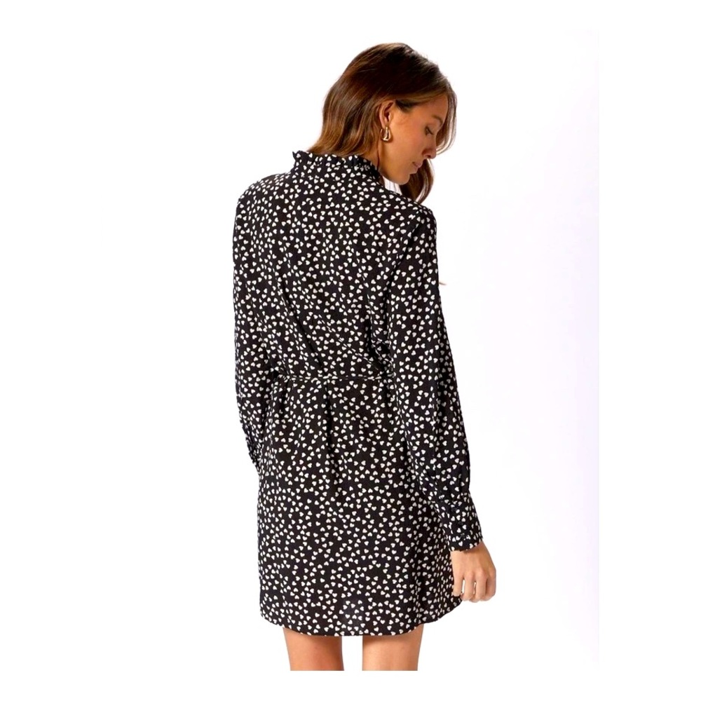 Vero Moda Heart Print Tunic Dress, Size XS